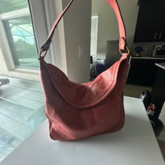 Frye Campus Rivet Hobo (Burnt Red) - Picture 5 of 8